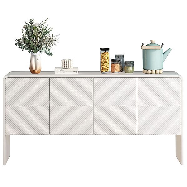 OUTMAX Sideboard Minimalistisches mit 4 Türen günstig online kaufen