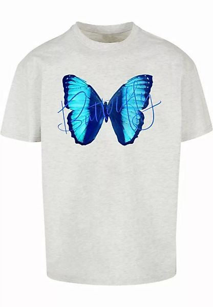 Merchcode T-Shirt Merchcode Herren Butterfly Blue Heavy Oversized Tee (1-tl günstig online kaufen