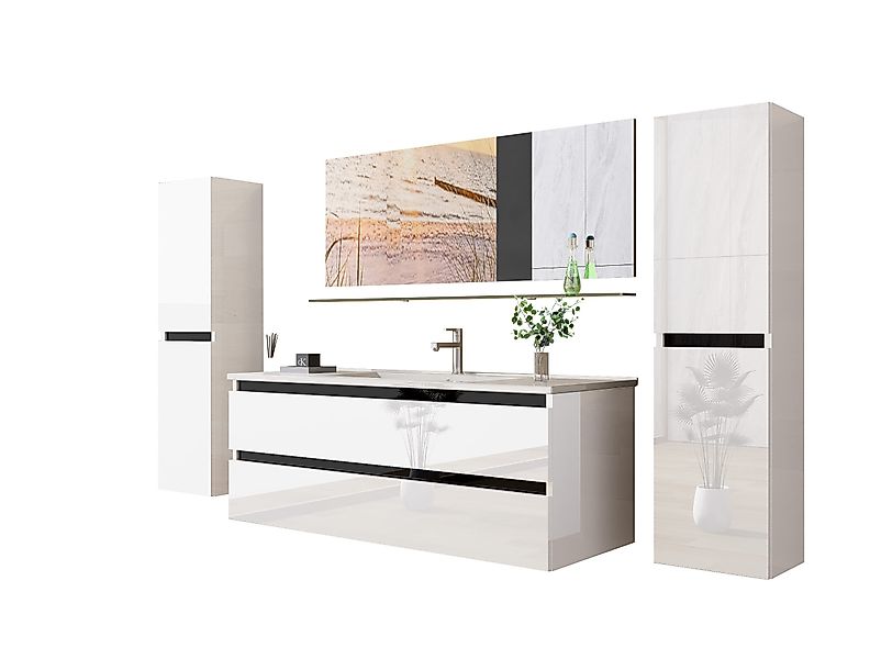Homeline Badmöbel-Set 120 cm Badmöbel set günstig online kaufen