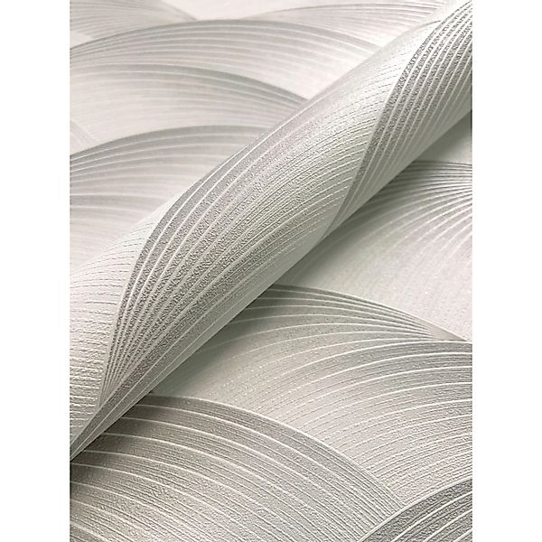 Newroom Vliestapete Sariel Taupe Wellen Modern FSC® günstig online kaufen