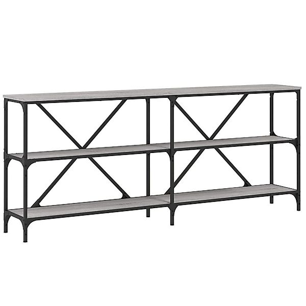 vidaXL Beistelltisch Konsolentisch Grau Sonoma 180x30x75 günstig online kaufen
