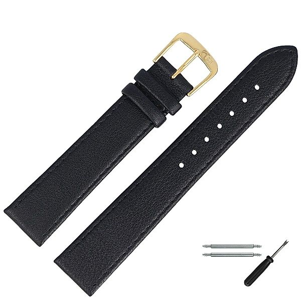 MARBURGER Uhrenarmband 22mm Leder günstig online kaufen