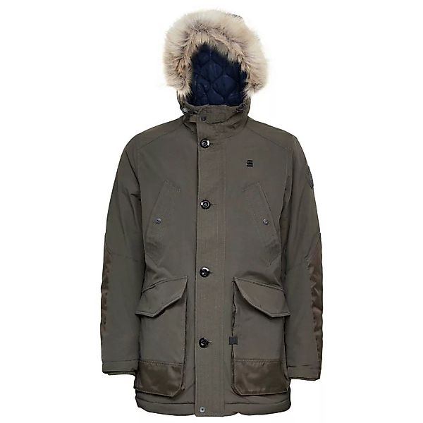 G-star Vodan Padded Faux Fur Mantel S Asfalt günstig online kaufen