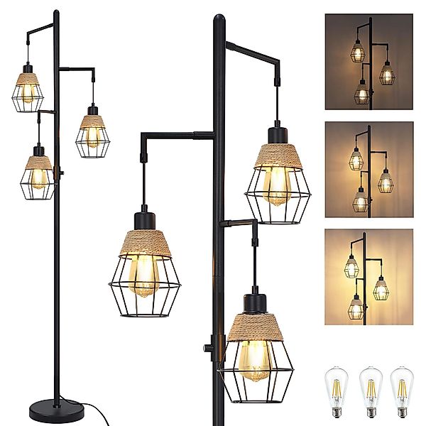 Jibenhome LED Stehlampe Modern Stehlampe Wohnzimmer, günstig online kaufen
