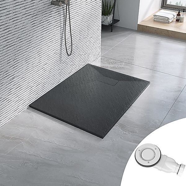 AQUABATOS Rechteckduschwanne Duschwanne 100x80 SMC Duschtasse günstig online kaufen