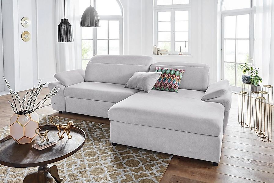 exxpo - sofa fashion Ecksofa "Spring, super bequem, mit Armteil- und Kopfte günstig online kaufen