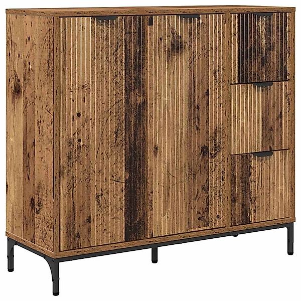 vidaXL Sideboard Altholz 89,5 x 33 x 82 cm Holzwerkstoff 883462 günstig online kaufen