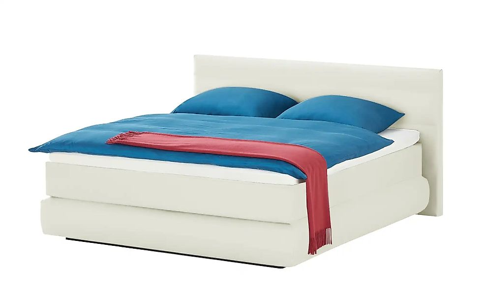 Wohnwert Boxspringbett  Dormian Bolge Low ¦ weiß ¦ Maße (cm): B: 160 H: 102 günstig online kaufen