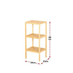 Floordirekt Standregal aus Bambus Lowa, Kreativen günstig online kaufen