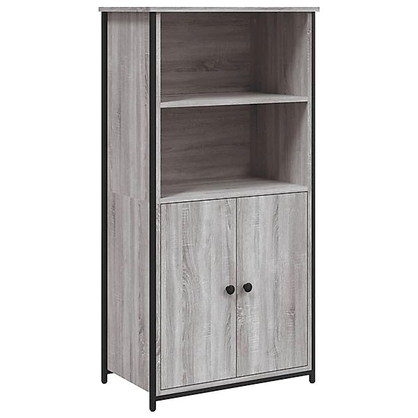 vidaXL Highboard Grau Sonoma 62x36x121,5 cm Holzwerkstoff 834213 günstig online kaufen