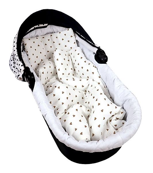 Babydecke BabyLux Babydecke Musselin Kinderwagendecke Kuscheldecke 75x60cm günstig online kaufen