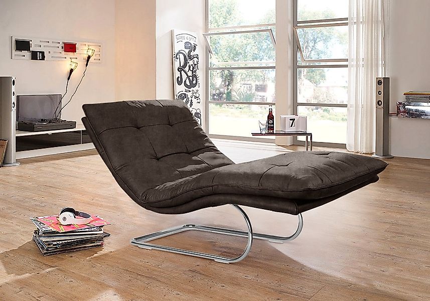 W.SCHILLIG Relaxliege »daily dreams«, in Waffelkissen-Optik, wahlweise mit günstig online kaufen