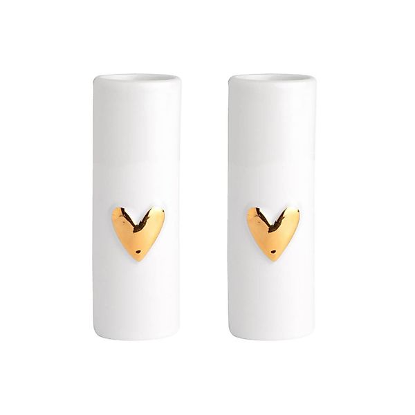 Räder Design Dekovase Mini Herz Gold günstig online kaufen