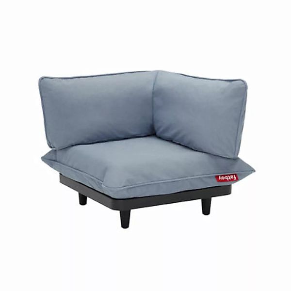 Gepolsterter Sessel Paletti Corner textil blau - Fatboy - günstig online kaufen