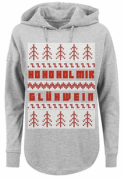F4NT4STIC Kapuzenpullover "Ho Ho Hol mir Glühwein Weihnachten" Print günstig online kaufen