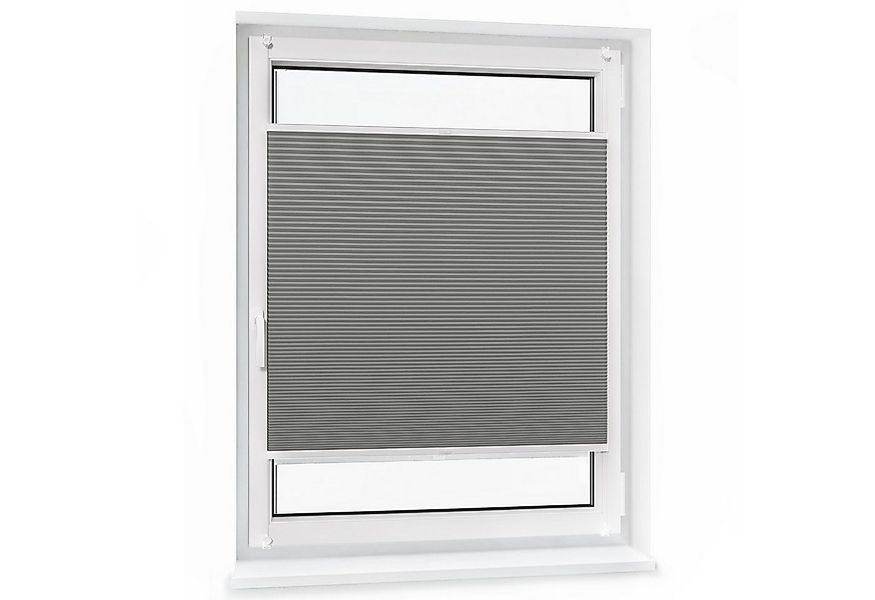 jalousiescout Wabenplissee Pure Wabenplissee, 30 x 90 cm, grau, verdunkelnd günstig online kaufen