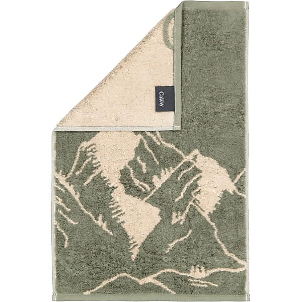 Cawö Handtücher Alpenchic Edition Berge 6269 - Farbe: zirbe - 43 - Gästetuc günstig online kaufen