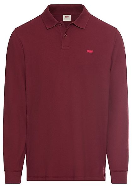 Levi's® Langarm-Poloshirt mit Logo Stickerei günstig online kaufen