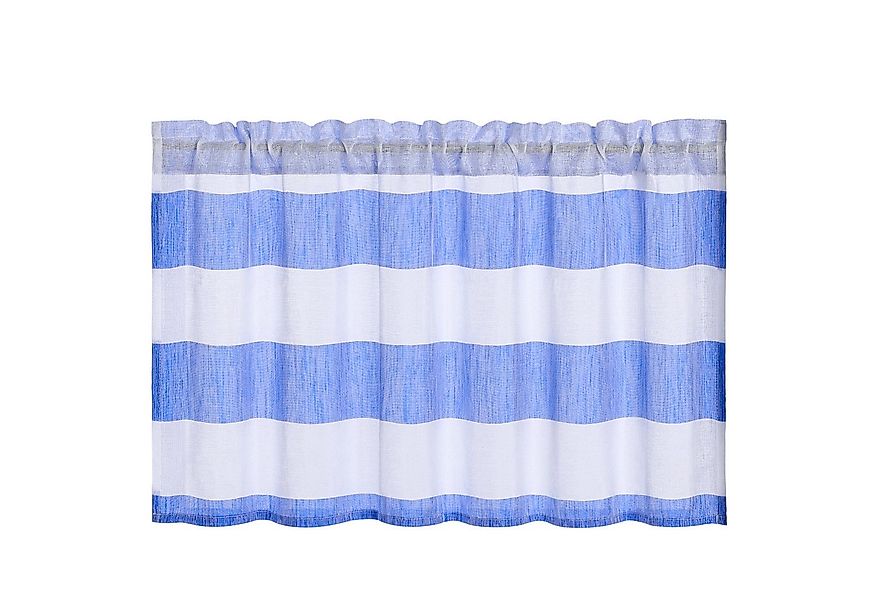 Joyswahl Scheibengardine Slike (1 St), Stangendurchzug, halbtransparent, Qu günstig online kaufen