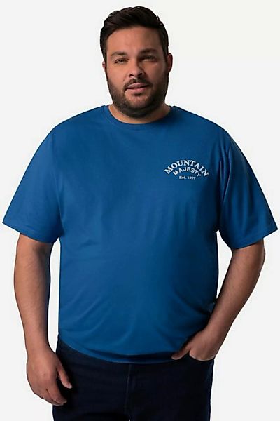 Men Plus T-Shirt Men+ T-Shirt Halbarm Bauchfit Rundhals bis 8 XL günstig online kaufen