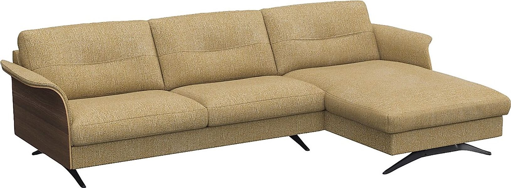 FLEXLUX Ecksofa »Glow, super bequem durch hochwertigem Sitzaufbau mit Feder günstig online kaufen