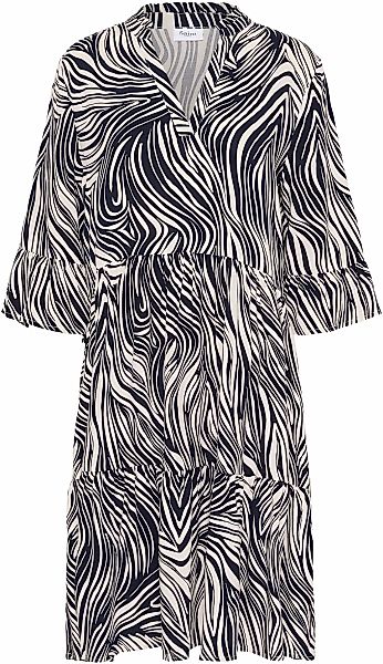 Saint Tropez Blusenkleid "EdaSZ Dress" Sommerkleid, Tunikakleid mit Volant günstig online kaufen