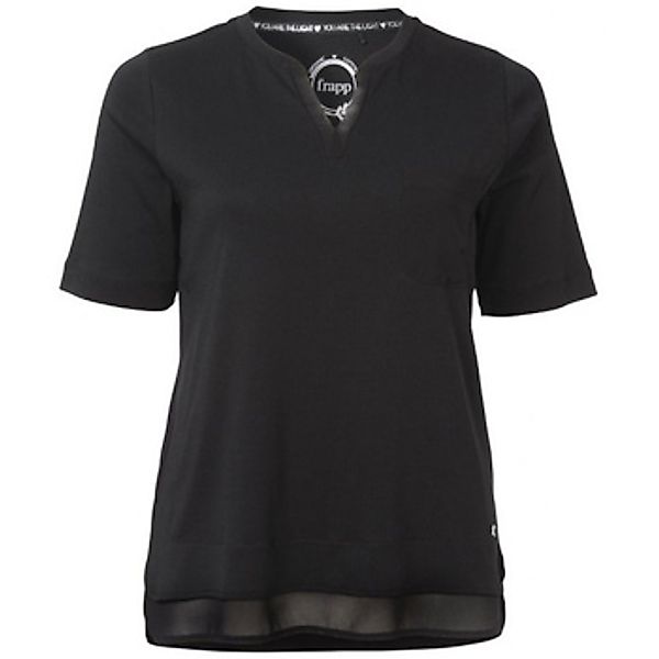 Via Appia  T-Shirt V-Kragen T-Shirt für Damen günstig online kaufen