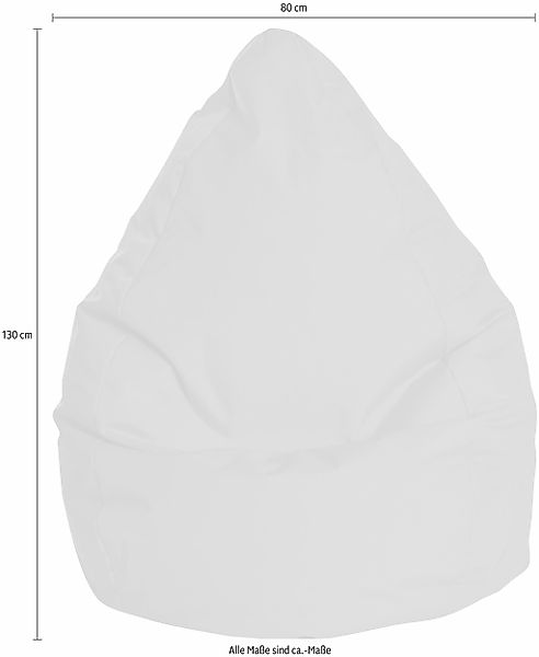 Sitting Point Sitzsack Beanbag Brava XXL 300 l Khaki günstig online kaufen