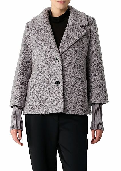 Comma Kurzmantel, mit Rippbündchen günstig online kaufen