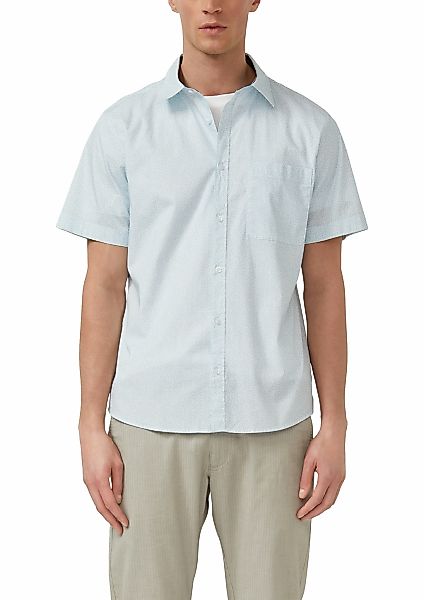 s.Oliver Kurzarmhemd mit Minimal-Muster günstig online kaufen