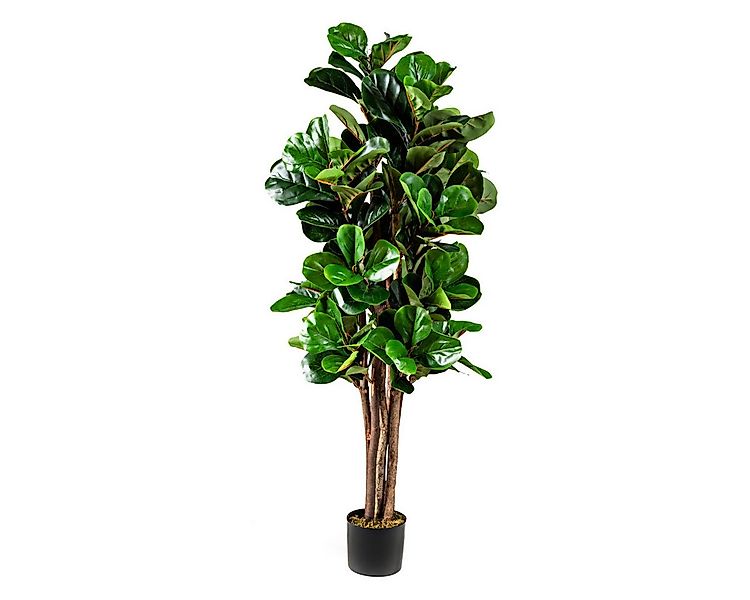 Kunstpflanze Künstlicher Feigenbaum, COSTWAY, 1,5m, mit Blumentopf günstig online kaufen