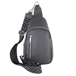 MIRROSI Umhängetasche Sling Bag,Brusttasche, aus Echtleder, günstig online kaufen