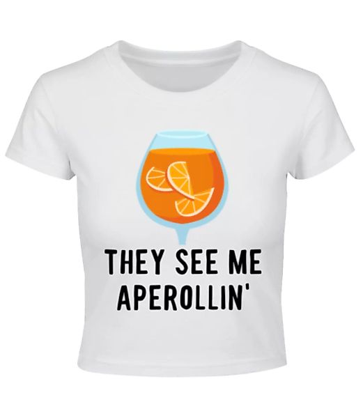 They see me Aperollin' · Crop T-Shirt günstig online kaufen