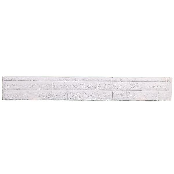 Beckers Betonzaun Platte Klassik Fels 184 cm x 26 cm x 4,8 cm günstig online kaufen