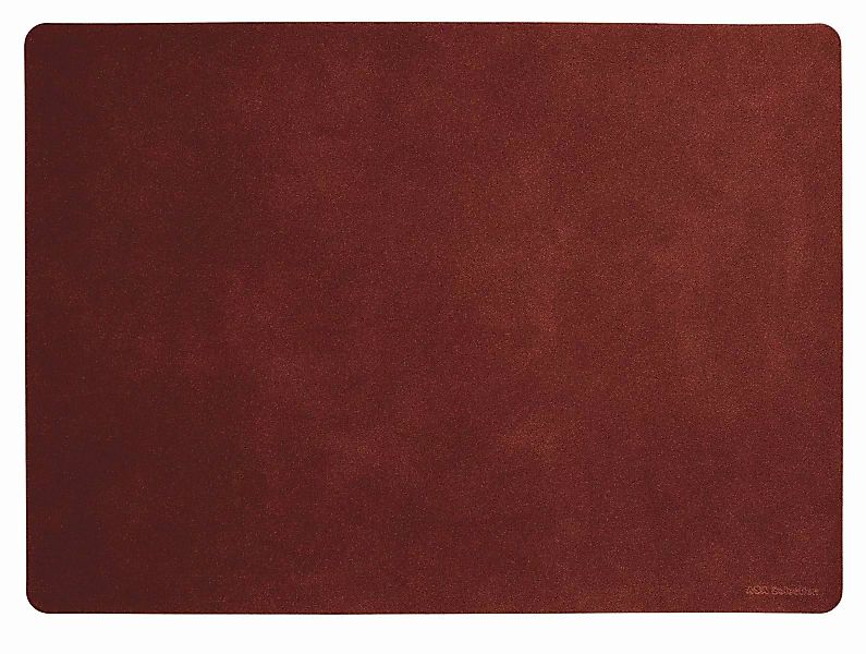 ASA Tischsets Tischset soft leather red earth 46 x 33 cm (rot) günstig online kaufen
