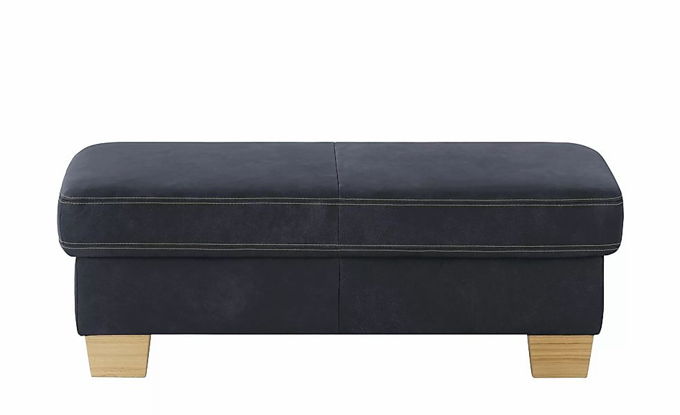 meinSofa XXL-Hocker  Samu ¦ blau ¦ Maße (cm): B: 130 H: 45 T: 65.0 Polsterm günstig online kaufen