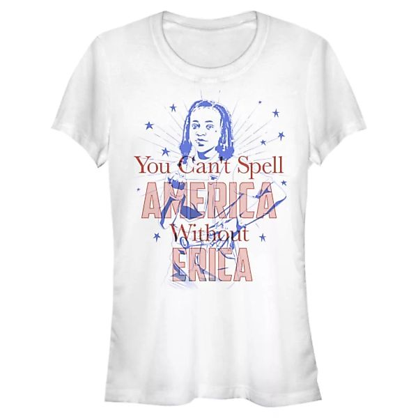 Netflix - Stranger Things - Erica America - Frauen T-Shirt günstig online kaufen
