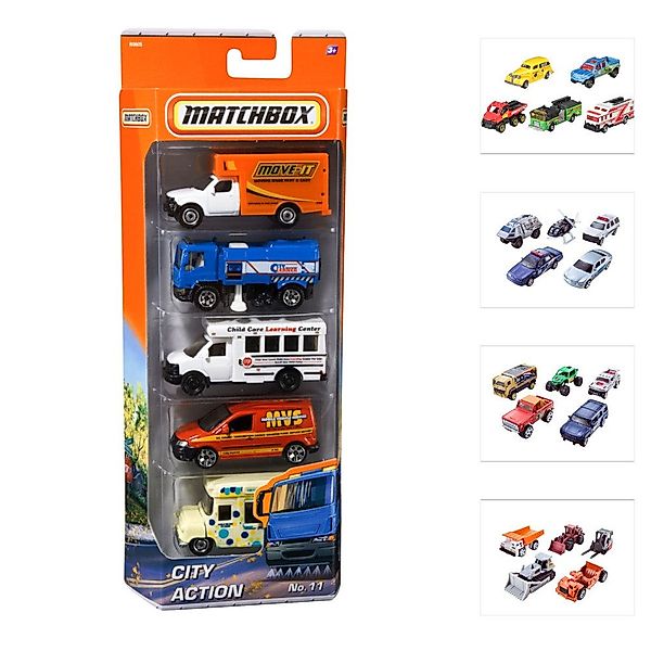 Mattel GmbH Spielzeug-Traktor Matchbox - Geschenkset günstig online kaufen