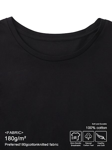 PYL Rundhalsshirt Damen Sommer Casual Bequemes günstig online kaufen