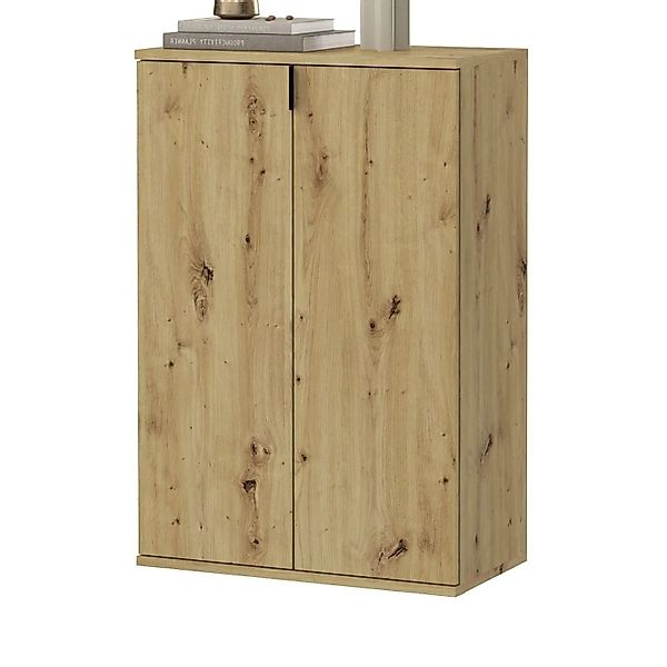 Inn.Furn Schuhschrank Artisan Eiche 61 cm Flexible Inneneinteilung Line-Up günstig online kaufen