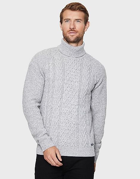 Threadbare Rollkragenpullover Adrien mit schönen Strickmustern günstig online kaufen