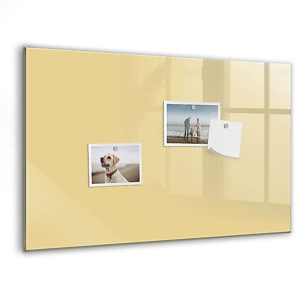 Tulup Magnettafel Glas Cremefarben 60x40 cm Magnettafel Zum Schreiben Schwa günstig online kaufen