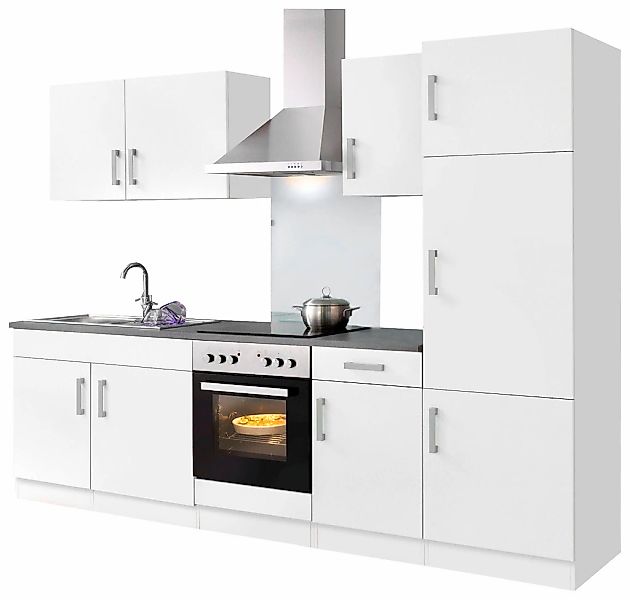 KOCHSTATION Küchenzeile KS-Toronto, Breite 270 cm, mit E-Geräten günstig online kaufen