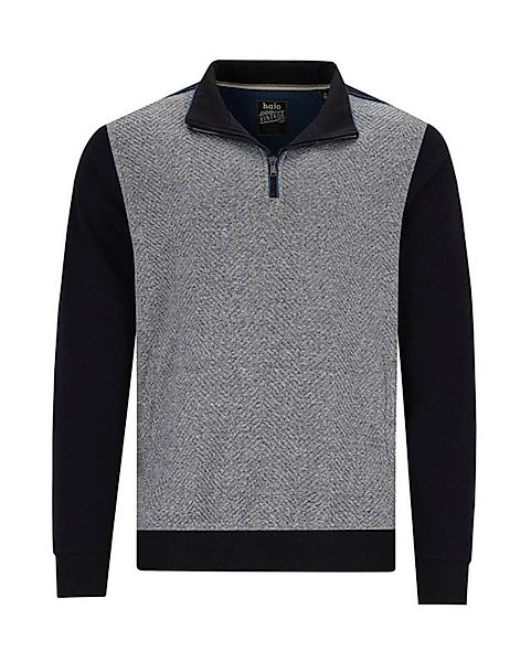 Hajo Sweatshirt strukturiertes Sweatshirt mit Kängurutaschen günstig online kaufen