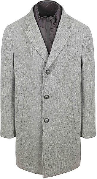 Suitable Coat Wolle Twill Grau - Größe 56 günstig online kaufen