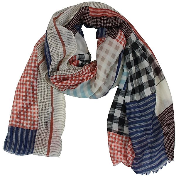 Vanessa & Melissa Modeschal Leichter Damen, Schal, modernes kariertes Desig günstig online kaufen