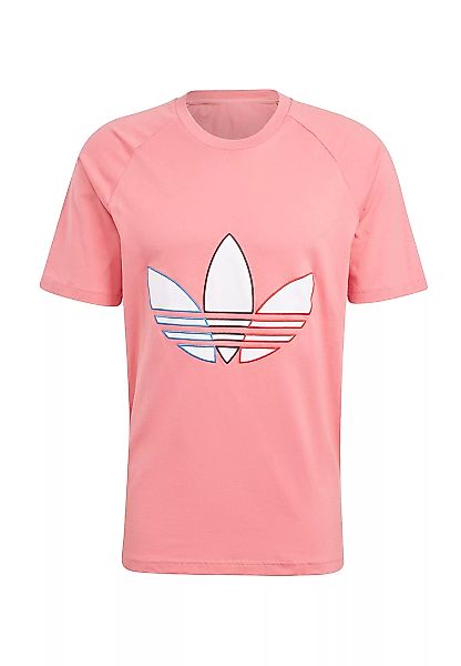 Adidas Originals T-Shirt Herren TRICOLOR TEE GQ8916 Rosa günstig online kaufen