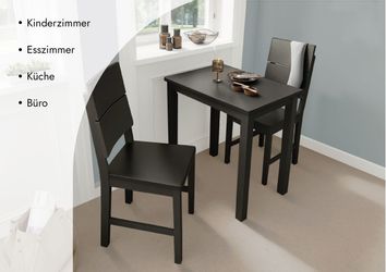 Woodroom Essgruppe Kota, (aus Hevea Massivholz, günstig online kaufen