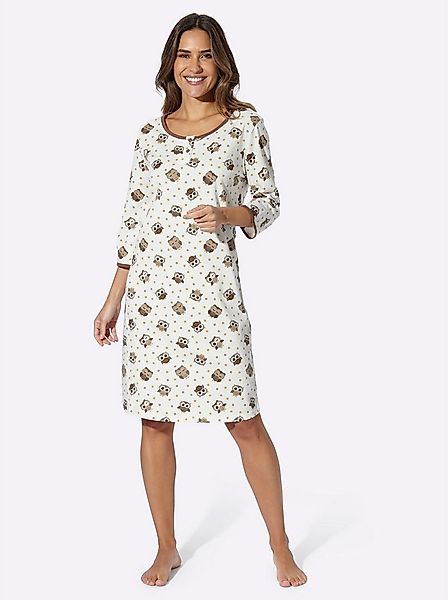 Sieh an! Nachthemd Nachthemd 3/4-Arm günstig online kaufen