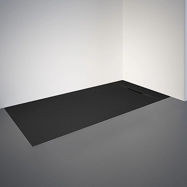 Schulte Duschwanne ExpressPlus Extraflach Rechteck 160 cm x 70 cm Anthrazit günstig online kaufen